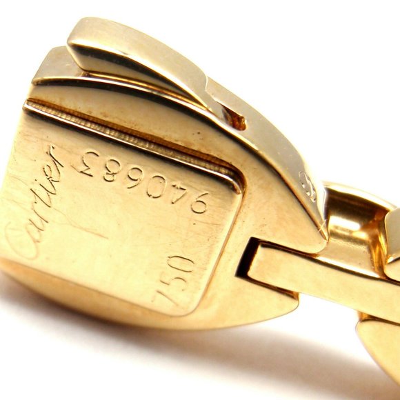 Rare! Authentic Cartier 18K Yellow Gold Diamond Diadea Link Bracelet - Picture 6 of 10